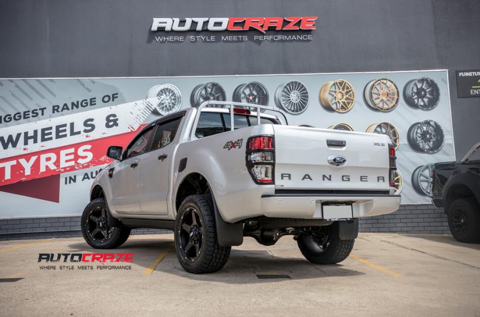 FORD RANGER GD04 MATTE BLACK